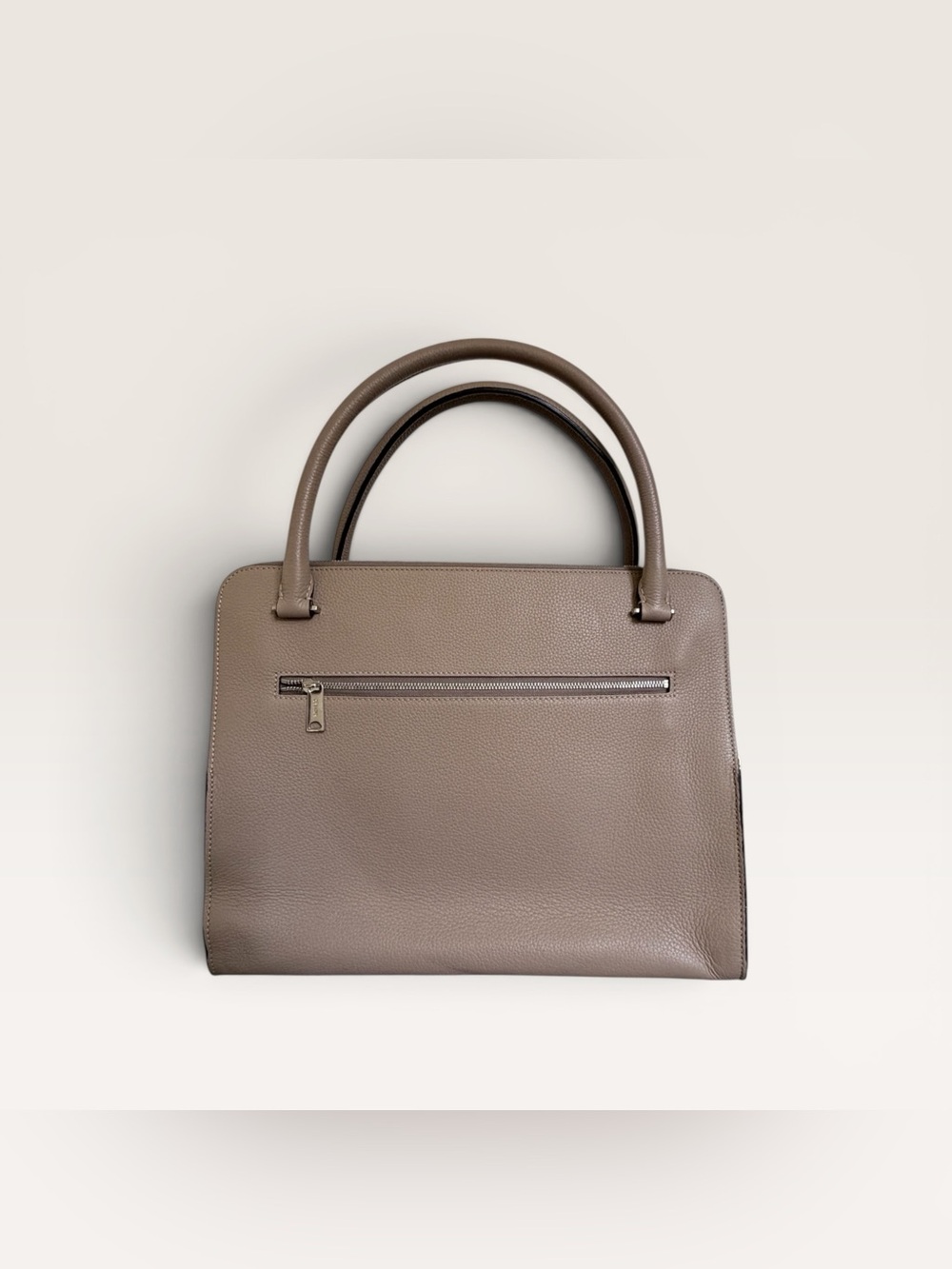 Celine Edge Medium Tote Taupe Grained Leather Phoebe Philo - Picture 2 of 8